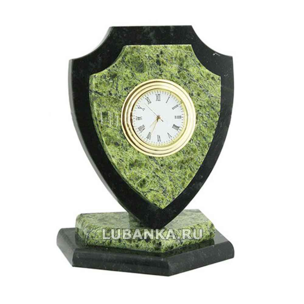 Часы настольные «Щит»